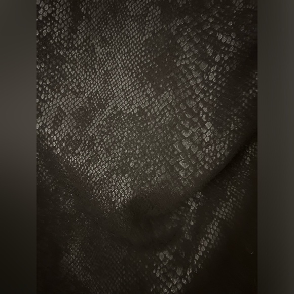 See and Be Seen Snake Embossed Skinny Pant - Picture 6 of 7